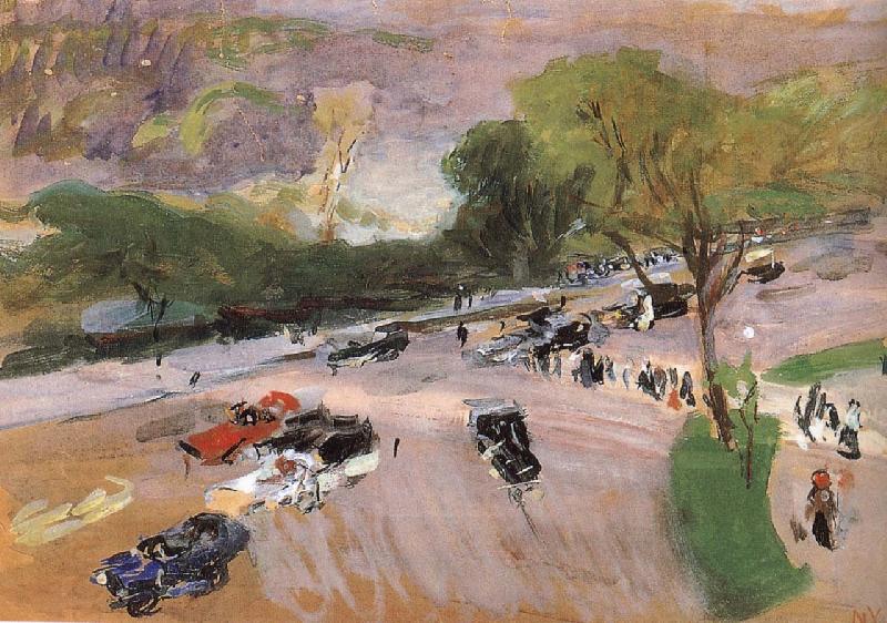 Joaquin Sorolla New York s Central Park oil painting picture